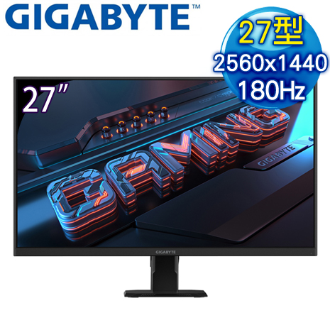 Gigabyte 技嘉 GS27QA 27型 180Hz 2K 電競螢幕