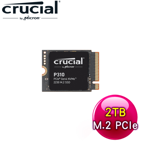 Micron 美光 Crucial P310 2TB PCIe Gen4 NVMe 2230 M.2 SSD