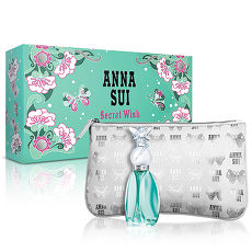 Anna Sui 安娜蘇 許願精靈花綻禮盒(淡香水30ml+手拿包)-送品牌紙帶