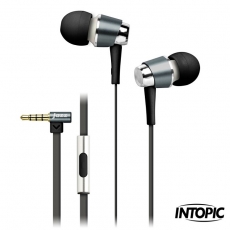 INTOPIC 廣鼎-全功能型鋁合金耳機麥克風 JAZZ-I59時尚白