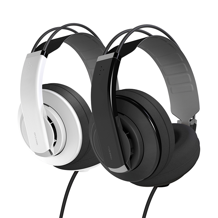 舒伯樂 Superlux 新款 HD681 EVO 專業監聽級全罩式耳機(附絨毛耳罩) 公司貨附保卡保固一年白