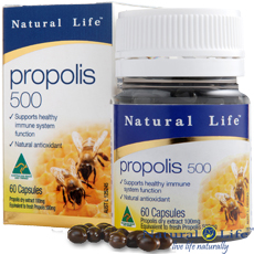 澳洲Natural Life蜂膠膠囊500mg(60顆)