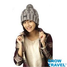 【SNOW TRAVEL】100%3M防風+美麗諾羊毛85%加厚3層羊毛帽 AR-60