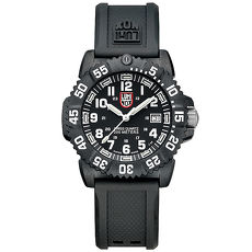 LUMINOX 雷明時 海豹部隊指標系列手錶-黑x白時標/38mm A7051