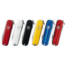 VICTORINOX 瑞士維氏迷你7用瑞士刀-6色任選透明藍
