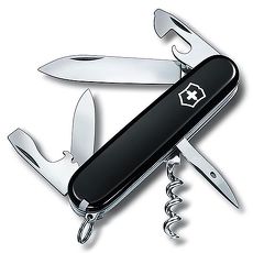 VICTORINOX 瑞士維氏 勇武者 12用瑞士刀-黑 13603.3