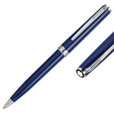 MONTBLANC 萬寶龍PIX鉑金夾原子筆-深藍 114810
