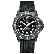 LUMINOX 雷明時F-117 Nighthawk夜鷹戰機腕錶-黑x白時標/44mm A6421