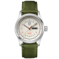 LUMINOX 雷明時ATACAMA FIELD戰場系列自動上鍊機械錶-米白色/44mm A1907