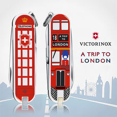 VICTORINOX 瑞士維氏限量迷你7用印花瑞士刀-倫敦之旅