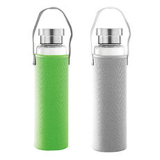 水立方耐熱玻璃瓶2入 550ML