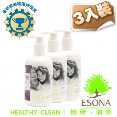 曜兆ESONA微泡沫天然環保獎洗髮精350ml-三入裝