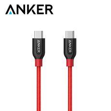 ANKER PowerLine+ II Lihgtning 編織充電線1.8M-A8187紅