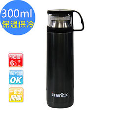 日本imarflex伊瑪 300ML 304不繡鋼 冰熱真空保溫杯(IVC-3002)口飲安全式