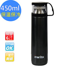 日本imarflex伊瑪 450ML 304不繡鋼 冰熱真空保溫杯(IVC-4502)長效型