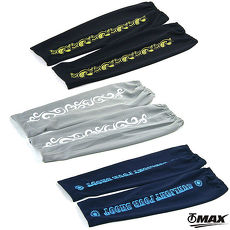 OMAX 通用型吸濕排汗袖套-2雙藍2雙