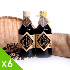 【黑豆桑】黑金缸天王組(缸底醬油x6+黑金醬油x6)