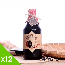 【黑豆桑】天然極品養生紅麴醬油(x 12瓶)