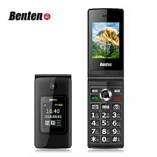 Benten F40 4G折疊手機-黑