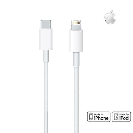 Apple USB Type-C to Lightning傳輸充電線 1M 【原廠公司貨】