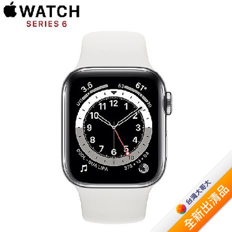 Apple Watch Ultra LTE版49mm(M/L) 鈦金屬錶殼配藍色配灰色越野錶環