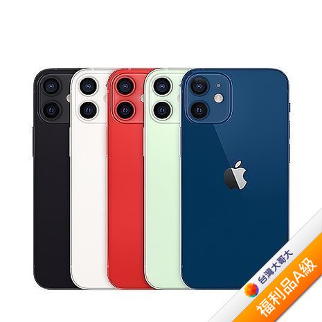 Apple iPhone 12 mini 64G (黑) (5G)【拆封福利品A級】