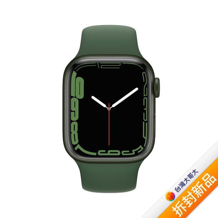 Apple Watch  S7(GPS+Cellular)午夜色鋁金屬錶殼配午夜色運動錶帶_45mm(MKJP3TA/A)-耳機．穿戴．手機配件-myfone購物