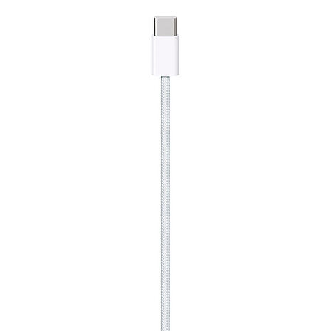Apple原廠 USB-C to USB-C 編織傳輸充電線 MQKJ3FE/A 1M-白