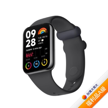 小米手環 8 Pro-黑色【拆封福利品A級】
