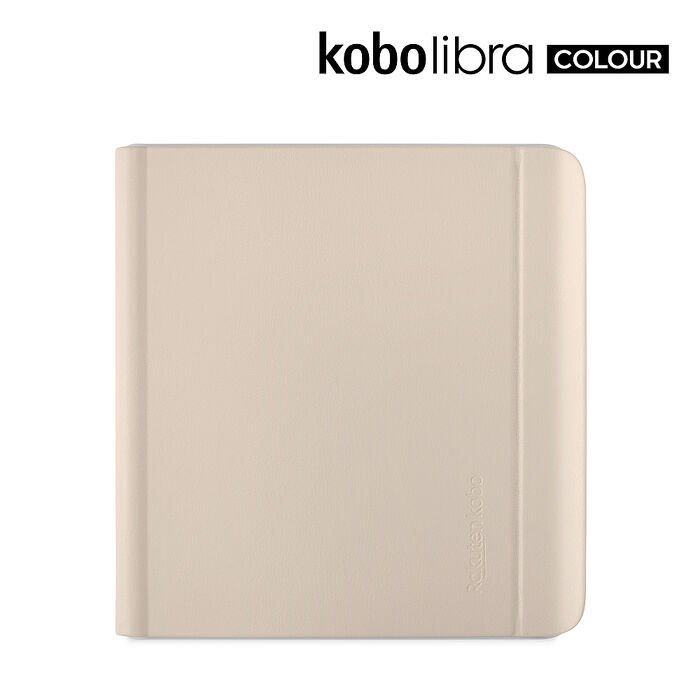 【OP科技生活】Kobo Libra Colour 原廠磁感應保護殼(附筆槽)-奶茶米