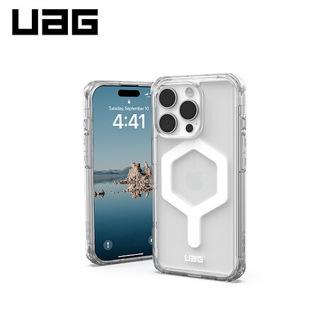 iPhone 16 Pro UAG 磁吸耐衝擊全透保護殼-極透明
