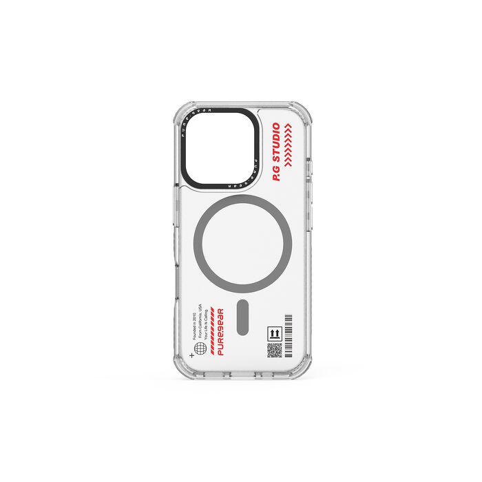 iPhone 16 Pro PureGear冰霧防摔磁吸保護殼-白色