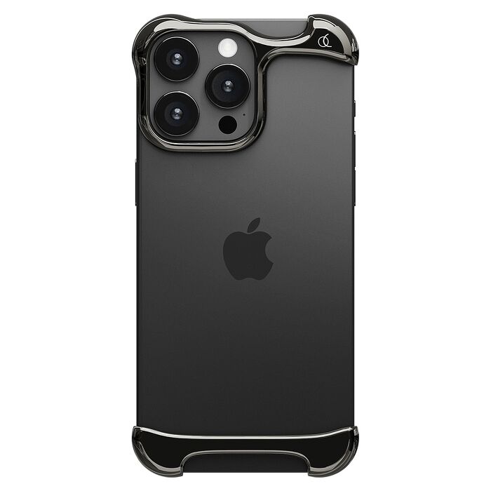 【限時85折】iPhone 16 Pro ARC Pulse航太級鋁製極簡保護殼-鏡面黑(ARC)