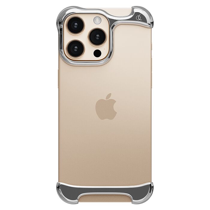 【限時85折】iPhone 16 Pro ARC Pulse航太級鋁製極簡保護殼-鏡面銀(ARC)