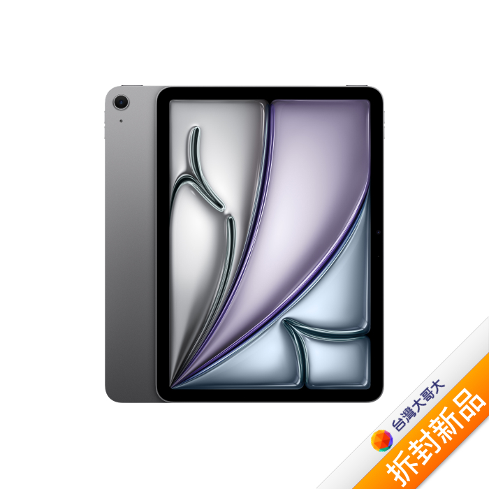 Apple iPad Air M2晶片 13吋128G(太空灰)(WiFi)2024版 MV273TA/A【拆封新品】