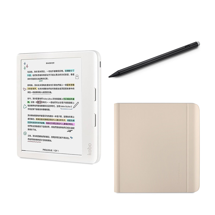 【OP科技生活】樂天Kobo Libra Colour 7吋彩色電子書閱讀器+保護殼+觸控筆送樂天Kobo電子書購書金500元