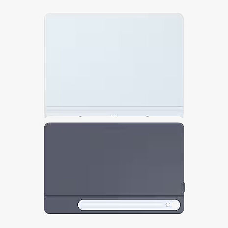 Samsung Tab S10 FE/S9 FE 多角度書本式皮套-藍