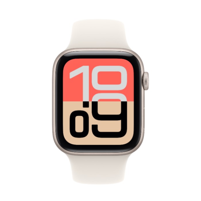 Apple Watch SE 3(GPS+Cellular)星光色錶殼配星光色M/L錶帶40mm(MEP74TA/A)(美商蘋果)