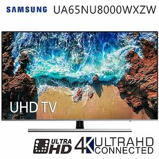 三星 65吋 4K Smart液晶電視(UA65NU8000WXZW)*送基本安裝+國際14吋DC風扇F-H14EXD+三洋負離子空氣清淨機