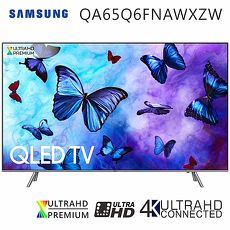三星 65吋4K Smart QLED液晶電視(QA65Q6FNAWXZW)送基本安裝+奇美14吋DC遙控立扇+行動電源+HDMI線