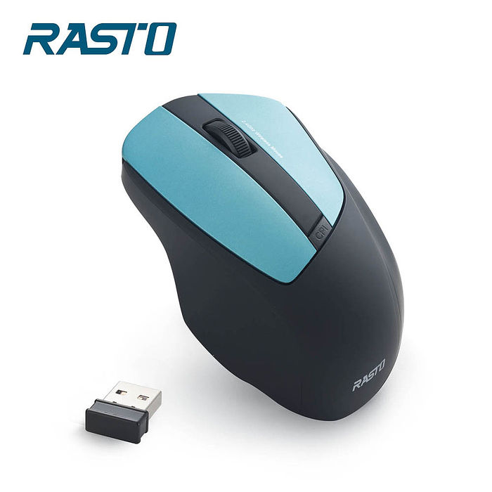 【限時免運】RASTO RM5 四鍵式超靜音無線滑鼠