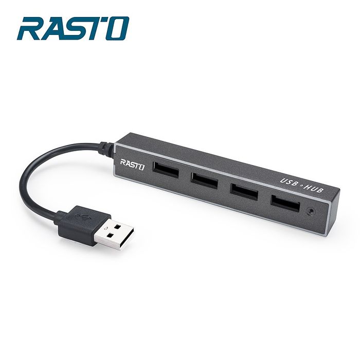 RASTO RH3 USB 四孔擴充HUB集線器(活動)