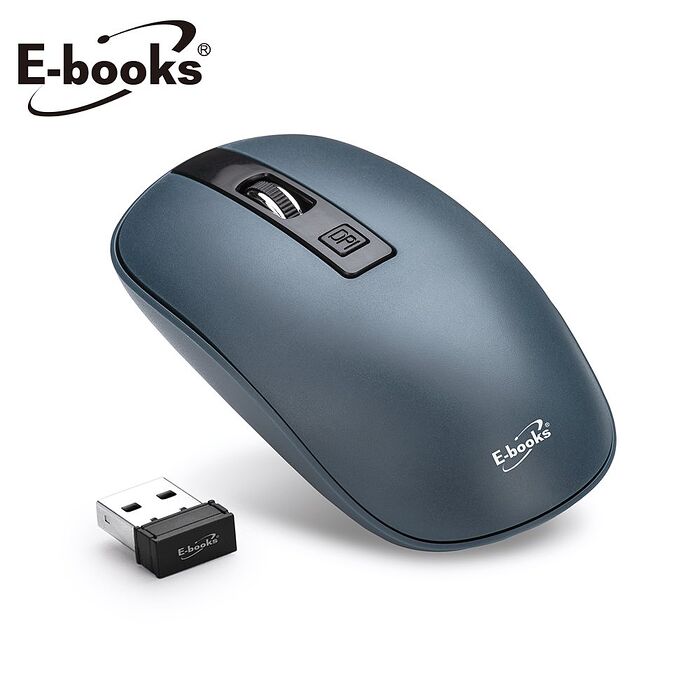 E-books M69 設計款超靜音無線滑鼠(活動)