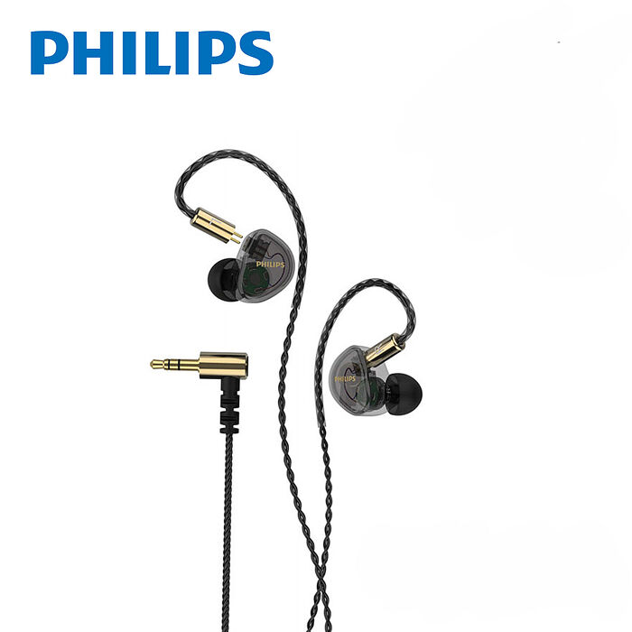 PHILIPS 專業級IEM監聽入耳式有線耳機-TAE7009BK(活動)