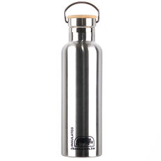 犀牛RHINO Vacuum Bottle雙層不鏽鋼保溫水壺(竹片蓋)750ml-原色