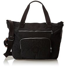 Kipling U.S.A. 2015時尚Noelle多功能肩帶雙提黑色手提包★預購