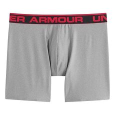 Under Armour 2016男時尚舒適灰色彈力四角修飾內褲★預購
