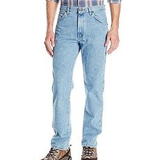 【Wrangler】2017男時尚藍哥正宗經典輕石洗藍色牛仔褲★預購