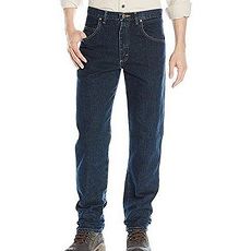【Wrangler】2017男時尚藍哥休閒深調藍色牛仔褲★預購