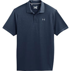 Under Armour 2017男時尚輕柔質感學院藍色短袖POLO★預購XL